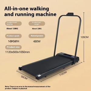 <span class=keywords><strong>Tapis</strong></span> Roulant Pieghevole Elettrico Professionale in Acciaio per Fitness Domestico e Ufficio - Product Image 4