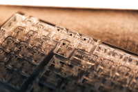 New Products KiiBOOM Transparent PC Keycaps 146 Keys Transparent PC Keycaps Set Double Shot Pbt Custom Print Keycaps