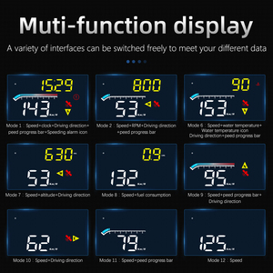 Smart M17 HD Universal OBD Projektor LED-Geschwindigkeit anzeige HD Head-Up Display Auto <span class=keywords><strong>monitor</strong></span> - Product Image 5