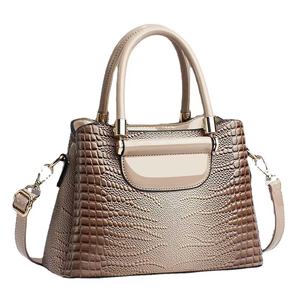 Sac Fourre-Tout <span class=keywords><strong>Classique</strong></span> Motif Alligator Femme en Cuir PU, Sac à Main et à Épaule pour Dames - Product Image 6
