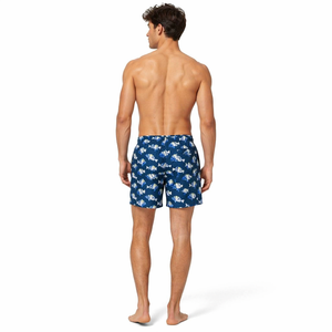 Shorts <span class=keywords><strong>de</strong></span> Baño para Hombre, Diseño Personalizado del Fabricante, Impresos, <span class=keywords><strong>de</strong></span> Nailon Reciclado, Secado Rápido, Forro <span class=keywords><strong>de</strong></span> Malla, Bolsillo Oculto - Product Image 4