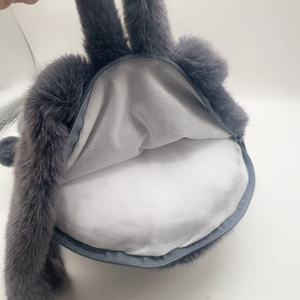 Sac à dos d'école pour enfants EZBABY HECION, sac à bandoulière en peluche créatif pour garçons et filles, maternelle, pingouin, canard, coton PP - Product Image 4