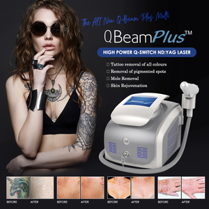 PZLASER Machine <span class=keywords><strong>laser</strong></span> ND YAG Q-Switch portable haute puissance pour le détatouage et le décoloration des sourcils, prise UE - Product Image 3
