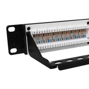 RPS-2043H8C6 CAT6 UTP 24 ports, panneau de brassage RJ45 pré-équipé, 19 pouces, double IDC, 100 % testé, garantie 5 ans, <span class=keywords><strong>T568A</strong></span>/<span class=keywords><strong>B</strong></span>, 22-26 AWG - Product Image 4