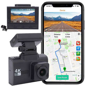 2.45 pouces double objectif cam boîte noire wifi complet petit enregistreur vidéo voiture dvr avec capteur g gps blackvue dash cam hd Vision nocturne 4k - Product Image 4