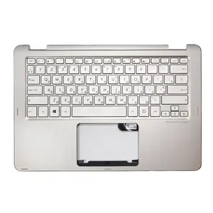 适用于zenbook翻盖UX360 UX360C UX360CA带键盘顶盖的UX360CA UA笔记本电脑掌托液晶显示器/发光二极管