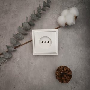 เบ้าเสียบสแตนเลส80ชิ้นสไตล์ยุโรปเสาคู่250V/220V 45A/16A/20A ชีวิตอัจฉริยะใช้ได้กับสหภาพยุโรปเรา - Product Image 2