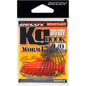 Decoy <b>Worm</b> 17 Soft Bait No 1 Crank Hook Bass Fishing Freshwater Lure Japan Made - Product Image 3