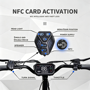 750W Dual Motor 52V23.4Ah Mountain Electric Scooter 11Inch*2 Tires 28MPH off Road Electric Scooter for Off-Road Trail - Product Image 2