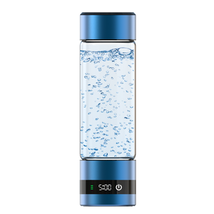 Bouteille d'eau hydrogénée intelligente en verre OEM 460 ml avec support, alimentée par USB, pour usage domestique, extérieur et automobile - Product Image 2
