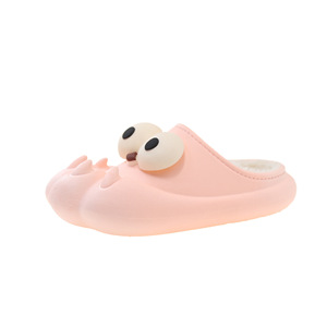 Chaussons d'intérieur chauds pour chat, style transfrontalier, pour couple, hommes et femmes, avec grands yeux de <span class=keywords><strong>chien</strong></span> mignons - Product Image 5