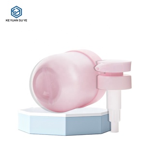 Nouvellement conçu 300ml HDPE rose <span class=keywords><strong>Deluxe</strong></span> crème pour les mains bouteille en plastique bouteille de lotion pour le corps - Product Image 5