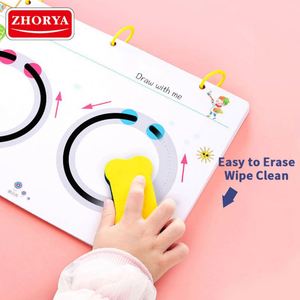Livre d'activités de dessin point par point pour enfants Zhorya, livre d'entraînement au contrôle du stylo, cahier de traçage magique pour enfants - Product Image 4
