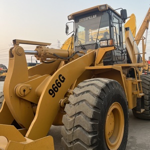 รถตักล้อยางมือสองสมรรถนะสูง CAT966G/H/966C ปั๊มและมอเตอร์ MOOG ของแท้จากญี่ปุ่น รับน้ำหนักได้ 6 ตัน มีสินค้าในสต็อก - Product Image 3