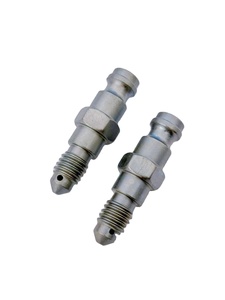 สกรูไล่ลมเบรกเหล็กกล้าขนาด M6-M12 สำหรับกระบอกสูบแม่ปั๊มเบรกและกระบอกสูบลูกปั๊มเบรก - Product Image 5