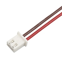 موصل أسلاك بلاستيكي XHP-2 نوع JST-XH-2P بمسافة 2.5 مم