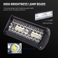 Barre lumineuse LED 3 couleurs personnalisée pour les véhicules tout-terrain et les camions éclairage LED de travail personnalisé pour les voitures