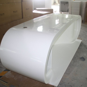 Mesa <span class=keywords><strong>de</strong></span> <span class=keywords><strong>oficina</strong></span> con diseño <span class=keywords><strong>de</strong></span> fotos, mesa ovalada <span class=keywords><strong>de</strong></span> superficie sólida <span class=keywords><strong>de</strong></span> Corian blanca <span class=keywords><strong>para</strong></span> <span class=keywords><strong>oficina</strong></span>, mesa <span class=keywords><strong>de</strong></span> <span class=keywords><strong>oficina</strong></span> elegante renovable - Product Image 4