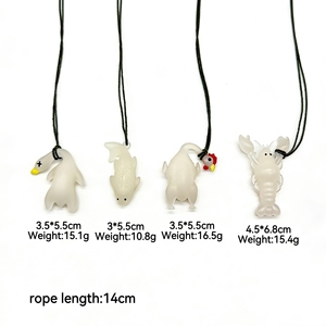 จี้รูปสัตว์เปลี่ยนสีตามอุณหภูมิ น่ารัก รูปเป็ด/<span class=keywords><strong>ปลา</strong></span>คาร์<span class=keywords><strong>ฟ</strong></span>/ไก่/กุ้งมังกร สำหรับใส่กับสร้อย - Product Image 1