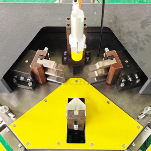 Alat Berat Mesin <span class=keywords><strong>Crimping</strong></span> Multi Lokasi Pintu Jendela Aluminium <span class=keywords><strong>Crimping</strong></span> Sudut Aluminium - Product Image 6