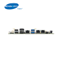Placa base H570S6 Nas todo en uno compatible con LGA1200 con Q570 Chipset 2 Lan 4K 6 * SATA 2 * M.2 computadora de placa única