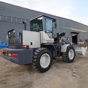 Powston wiellader diesel 4 wiel aangedreven kleine mini wiellader voorlader mini gelede wiellader - Product Image 3