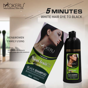 Shampooing Colorant Liquide Bio aux Herbes, <span class=keywords><strong>Sans</strong></span> Ammoniaque, Couvre les <span class=keywords><strong>Cheveux</strong></span> <span class=keywords><strong>Blancs</strong></span> en Profondeur, Noir Permanent, Vente en Gros - Product Image 3