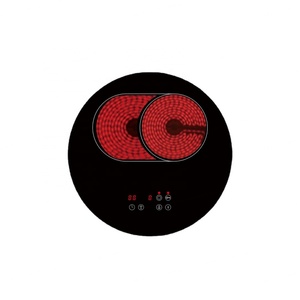 Plaque chauffante électrique en céramique ronde à un brûleur pour la cuisine et l'hôtellerie - Product Image 2