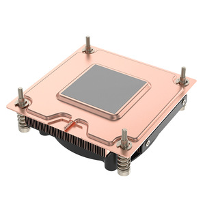 Turbofan 12V serveur dissipateur thermique équilibre <span class=keywords><strong>le</strong></span> radiateur silencieux de refroidissement 4 broches PWM dissipateur thermique en aluminium avec ventilateur - Product Image 5