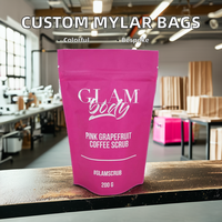 Sachet d'échantillon thermoscellable Logosmall personnalisé sacs zip-lock pour capsules de poudre sacs d'emballage
