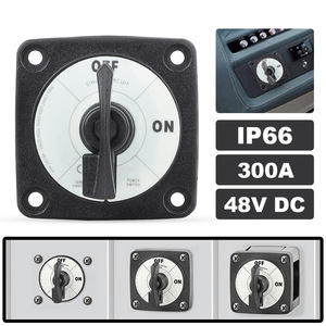 Interruptor de alimentación negro serie M Blue Ocean de 300A para sistema de RV/Yate - Product Image 4