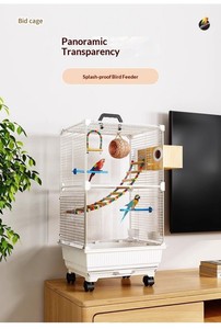 Fabrieksgroothandel Vogelkooi Grote Luxe Villa Papegaaienkooi Vogel Huisdier Kweekkooi - Product Image 5