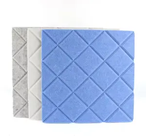 slotted Polyester Fiber Sound Absorption Board Felt Board Kindergarten Piano Room Broadcast Room Cinema