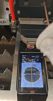 BOCHU MCD100 Nouvel outil laser à fibre pour alignement de buses AUTO, calibrateur manuel/automatique, conception intégrée, haute précision