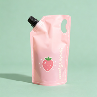 Pochettes Doypack personnalisées recyclables avec bec verseur pour jus, lait, gelée, huile d'olive et autres liquides