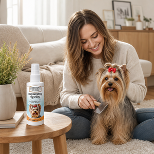 Spray démêlant bio personnalisé pour animaux de compagnie, sans rinçage, anti-nœuds, lissant et brillant pour chiens et chats, MOQ 200 - Product Image 4