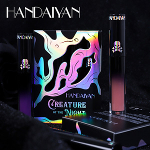 Ensemble de gloss à lèvres en velours <span class=keywords><strong>gothique</strong></span> pour <span class=keywords><strong>Halloween</strong></span>, vernis à lèvres mat avec rouge à lèvres de style <span class=keywords><strong>maquillage</strong></span> européen personnalisé pour un look personnalisé - Product Image 5