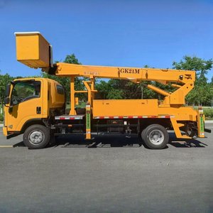 Sollevatore per camion a braccio isolato da 21 metri 45 KV veicolo aereo da lavoro isolato secchio elettrico per riparazione e manutenzione di emergenza - Product Image 4