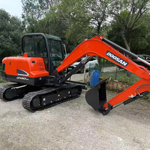 DOOSAN DX60 DH55 Factory price <b>small</b>-sized excavators 6tons 5 tons second-hand excavators hydraulic excavators for sale - Product Image 1
