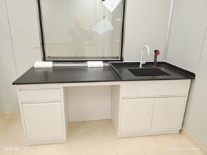 Mesa de Trabajo Lateral para Laboratorio, de Acero y Madera Resistente a Impactos, de Calidad Profesional, para Escuelas y Centros de Investigación Energética, Marca Optimal <span class=keywords><strong>Kayuen</strong></span> - Product Image 2