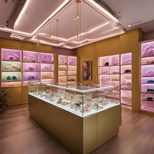 Tủ trưng bày kính kim loại màu đen với đèn LED và khóa cho Bảo tàng may mặc Gelato cửa hàng bán lẻ nhà hàng và phòng khách - Product Image 4