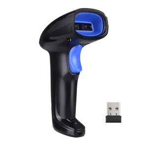 Máy Quét Mã Vạch 2D Không Dây Giá Rẻ Máy Quét QR Cầm Tay USB Máy Quét Tự Động Liên Tục