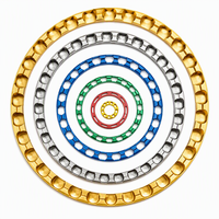Grille de drainage en tôle estampée sur mesure, perforée, ronde ou carrée, pour drain de sol, colorée, solutions de fabrication OEM