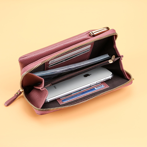 Sacs à main pour femmes, <span class=keywords><strong>sac</strong></span> à bandoulière en cuir PU pour femmes, pochette à fermeture éclair, <span class=keywords><strong>sac</strong></span> à téléphone pour les voyages d'affaires, <span class=keywords><strong>sac</strong></span> pour téléphone portable - Product Image 3