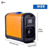 Ventilateur d'air de stationnement de remplacement 2KW 5KW 12V 24V pour camping-car/voiture de camping, alimenté au diesel