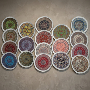 Miniature Woven Polyester Round Fashion <b>Doll</b> for Decoration Unisex - Product Image 2