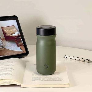 Stainless Steel Insulated Water Bottle Pop-Up Lid Portable Thermal Bottle <b>Large</b> Capacity Food Grade Travel Mug - Product Image 4