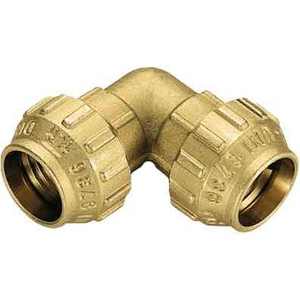 Cobra Ring Equal Codo Ajuste BSPP Rosca Zinc Acero al carbono Acoplador rápido Superficie Lisa Polipropileno galvanizado 32X32 - Product Image 1