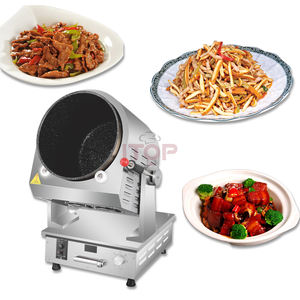 Marmite de cuisson automatique Robot de cuisine Intelligent <span class=keywords><strong>Wok</strong></span> 8000W Kochroboter Restaurant 380V Machine de cuisson à tambour - Product Image 3