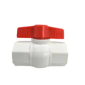 1/4 4 Inch New Design Wholesale Plastic Float Check PP PVC T ball valve connector With lower Price For Water Tank